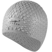 Шапочка для плавания силиконовая Bubble Cap (серая) B31552