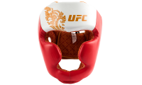 UFC Premium True Thai Шлем для бокса, цвет белый/красный, размер XL